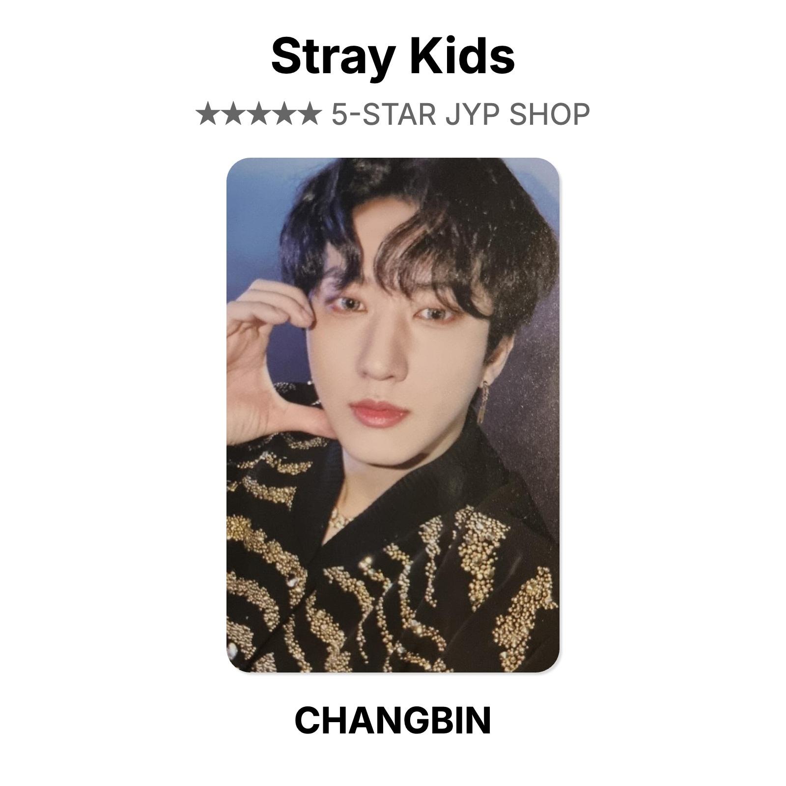 Stray Kids 5-STAR JYP SHOP Official Photocard CHANGBIN