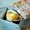 JOYYE Prosperous Floral Hand-Painted Ceramic Mug