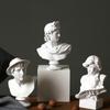 15CM Resin Statue Retro Greek Mythology Sculpture Figurine Ornament Home Office Art Decoration