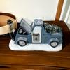 Christmas Truck Model Resin Vintage Rustic Car Model Car Christmas Decorations for Holiday Party Offices Home Room Desk Desktop