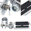 Chrome motocykl autostrada zacisk podnóżki podnóżek pedał podnóżki góra dla Harley Electra Road King przemieszczanie się po ulicy 1-1/4"