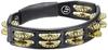 LP Cyclops Hand Held Tambourine with Dimpled Brass Jingles, Black LP174
