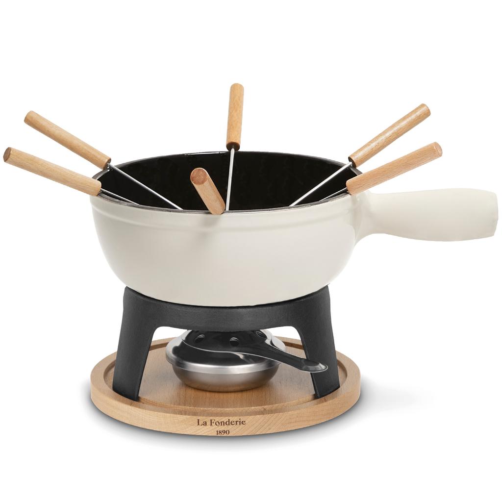MONT BLANC Bílý fondue set LA FONDERIE 1890