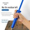 Large Long Manual Detinning Pump Soldering Iron Gun - Blue Strong Tool for Detinning 017