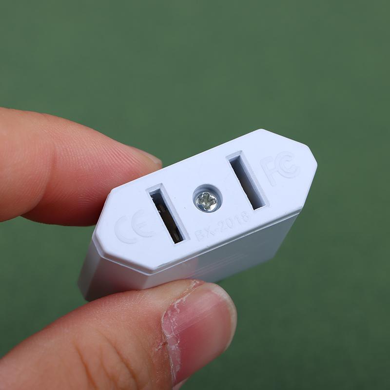 2Pcs Eu Adapter Travel Converter Adapter American China Us To Eu Plug Euro Plug Electrical Adapter Ac Electrical Socket