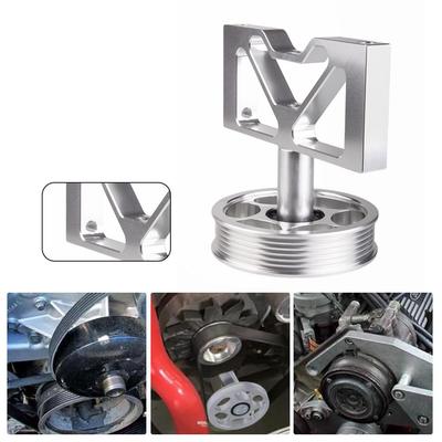 Soporte tensor de bomba de aire Ford Mustang 5.0 con polea (1979-1995) Accesorios de carro