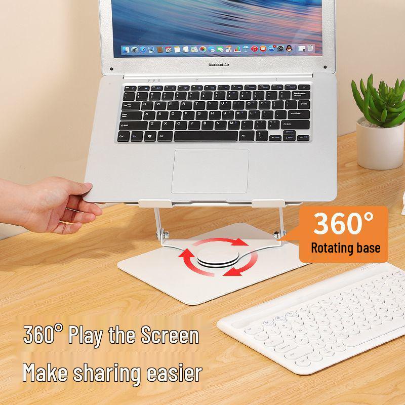 Faltbarer Verstellbarer Laptop- & Tablet-Kühlständer mit Integriertem Spielstützrahmen