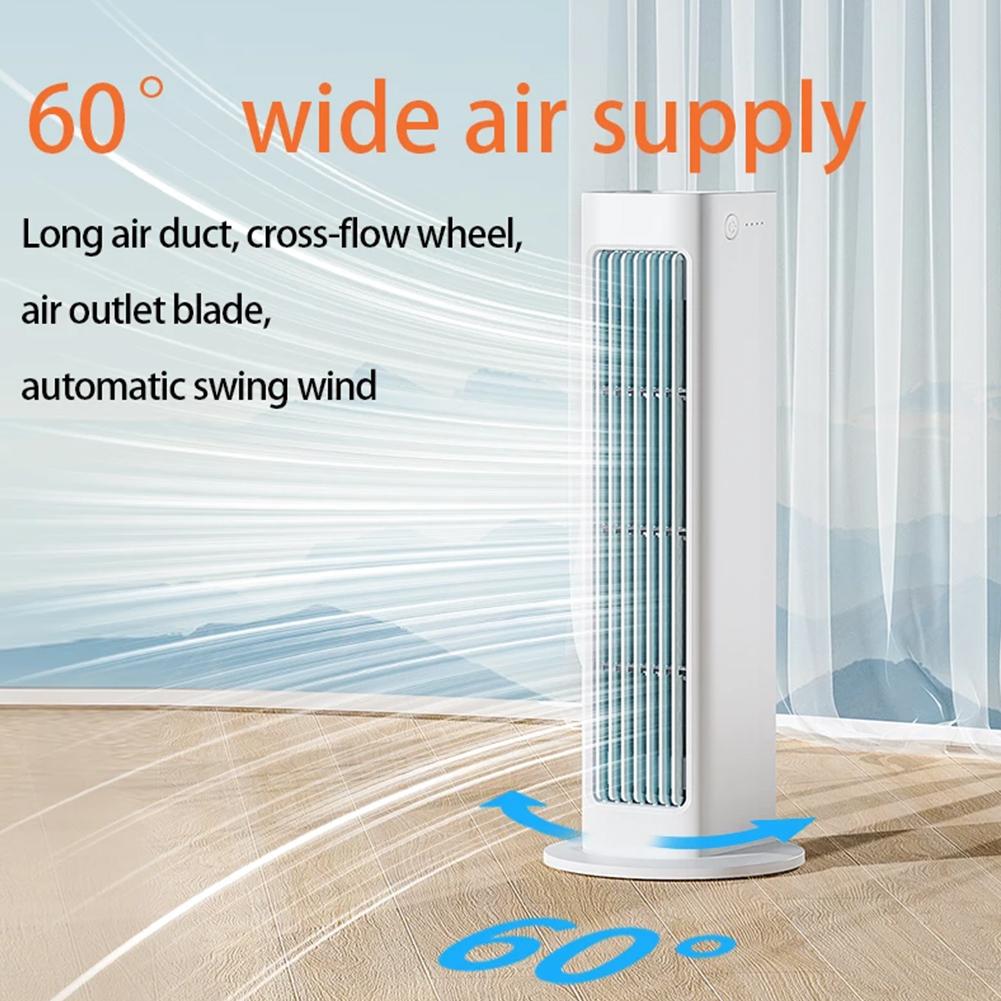 Silent Fan Office Home Air Cooler Strong Wind Wall Hanging Fan Summer Cooling Leafless Air Conditioner Fan Eary Wall Mounted