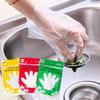 Transparent Disposable Gloves Hygienic Household Cleaning Gloves Plastic Film Hair Coloring Gloves