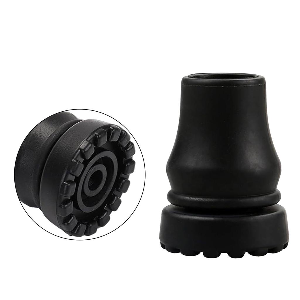 8Pcs Walking Hiking Stick Tip Protectors Trekking Poles Tip Replacement Feet Walking Stick Pad Buffers Easy to Install