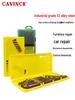 Industrial Color Hex Wrench Set: Chrome Vanadium Ball Head, Torx, Phillips, Star, Medium-Long, Foldable, Multi-Purpose.