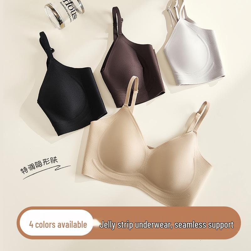 Mist-like Ultra-thin Bust Minimizing Wireless Seamless Vest-style Women's Bra