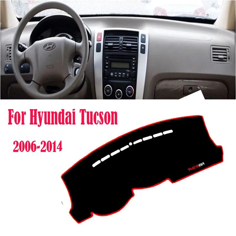 Anti-Slip Mat Dashboard Cover Pad For Hyundai Tucson 2005 2006 2007 2008 2009 JM Sunshade Dashmat Protect Carpet Car Accessories