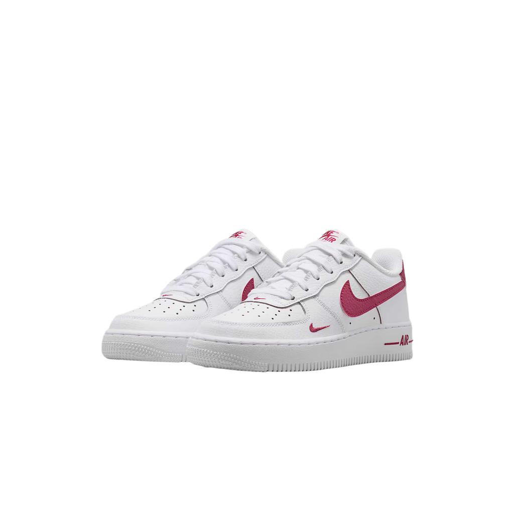 Nike Air Force 1 Leather Breathable Low top Children's Basketball Shoes Unisex IO7403-100