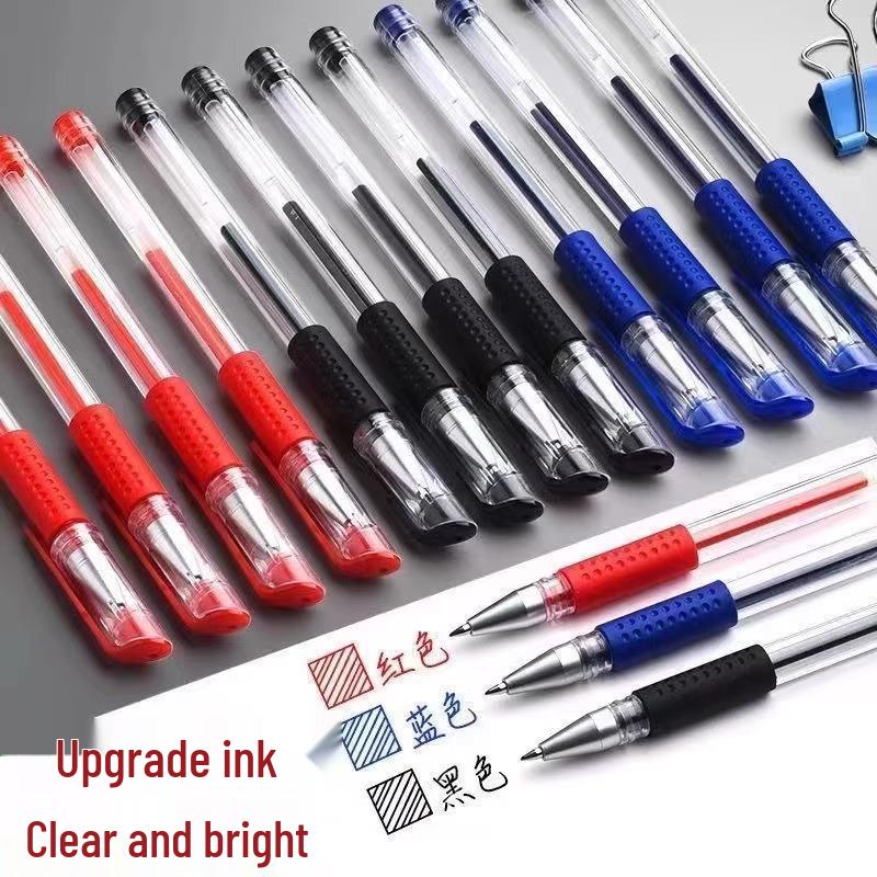 Student Exam 0.5mm Black Signature Pen - High-Precision Neutral Bullet Tip
