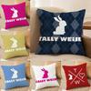Fashionable And Trendy Design Tally Weijl-I Pillow Case Comfort Sofa Bed Silky elegant Invisible zipper Decorative cushion cover