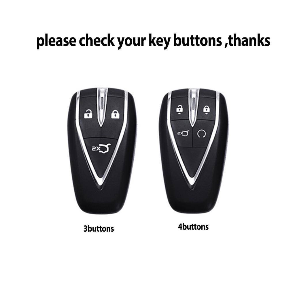 Leather Keychain For Changan Unit Cs35 Plus Cs55 Cs75 Cs75 Plus Uni-V Oshan Z6 X5 X7 Plus  Protector Key Caps Holder