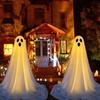Halloween Decorations 1 Pack Outdoor Halloween Party Decorations Indoor Spooky Ghost Decor with Remote Control String Light