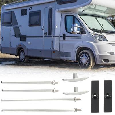 RV Waste Valve Handle T Handle For RV Dump Valve Sewer Valve Aluminium Handle Kit Waste Valve Handles Kits