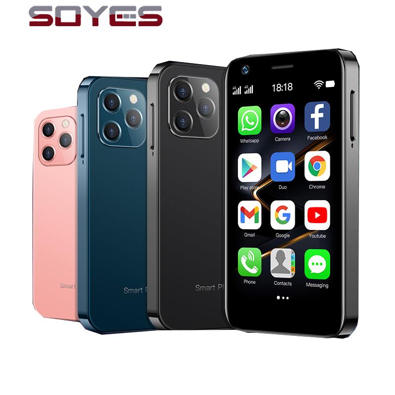 Soyes XS12 Mini 4G Smartphone Android 10 Dual Sim Octa Core 5MP Kamera WIFI Bluetooth FM Hotspot GPS 3,0 Zoll kleines Handy