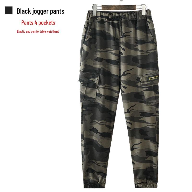 

Унісекс Джогери Камуфляжні Високої Еластичності - Зручні, Зносостійкі, Вільного Крою Великих Розмірів для Будівельних Робіт XL [100-125 lbs]