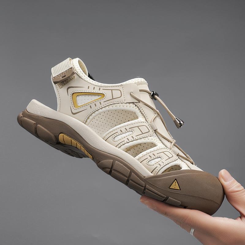 Fashion Fashion Men's Summer Sandals Men Soft Comfortable Beach Walking Shoes Quick-Dry Wading Aqua Shoes Best Seller Male Beach Sandaly
