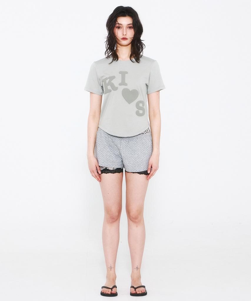 Kimseupeulesikoteunmakes Messi Kith Logo T-Shirt Khaki