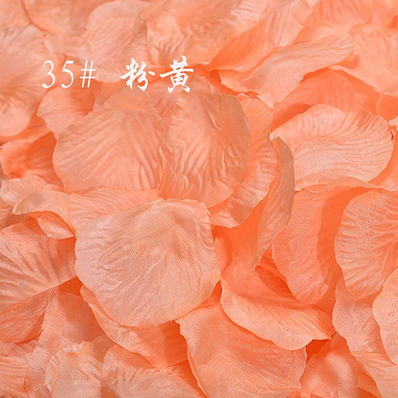

1000 pcs /pack Non-woven Fabric, Simulated Flower Petals, Rose Petals, Birthday Setting Balloon Accessories Shape 1pack of 1000pcs