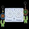 Dream Catcher Silicone Mold DIY Resin Craft Mold Dreamcatcher Making Mold for DIY Resin Dreamcatcher Key Chain Earrings Necklace Charm