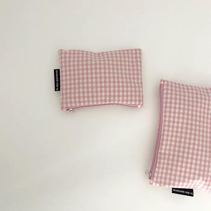Baby pink pouch