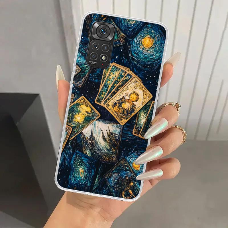 Witch Tarot Card Phone Case for Xiaomi Redmi Note 15 14 14S 13 12S 12 Pro 11S 11 Plus 11T 11E 10S Soft Funda Print Shell Redmi N