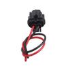 Black Ambient Air Temperature Sensor Kit 27722-15U00 With Wire For Nissan Versa Maxima Quest Q50 ReplacementReplacement Sensors2