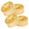 1 10 Racing RC Car Wheel Plastic Wheel Hub RC Car Spare Accessory On Road Racing Car(Gold )