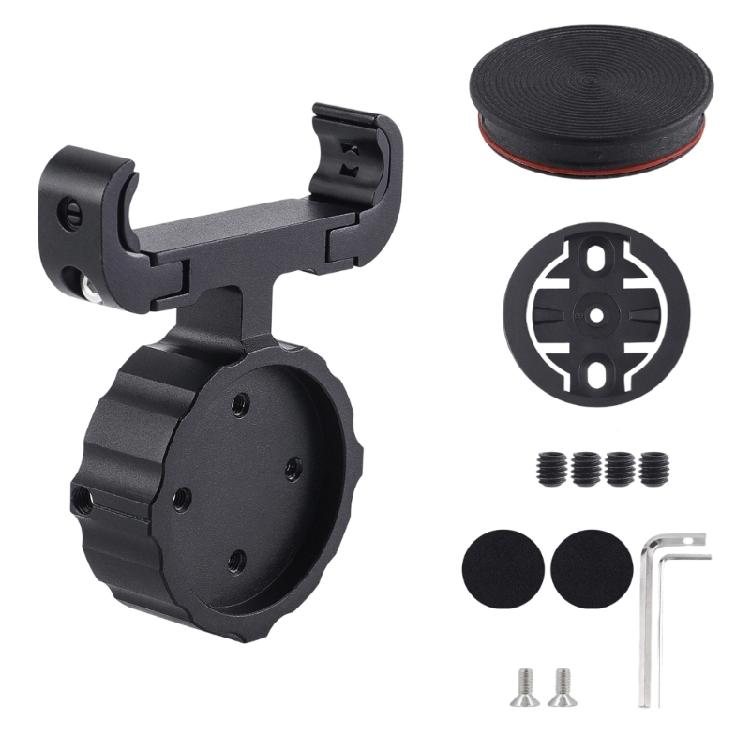 

Bike Seat Locator Bracket Aluminum Base Weatherproof Plastic Cover Theft Proof Design for Cycling Accessories 1