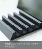 Yamazaki Jitsugyo 5275 Tablet Stand Black Approx. W10XD13XH1.8cm Tower Smartphone Stand Charging Stand
