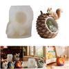 Flexible Silicone Pinecone Planter Mold Crafting Decorative Containers For Resin Cement Candle Handmade Gifts