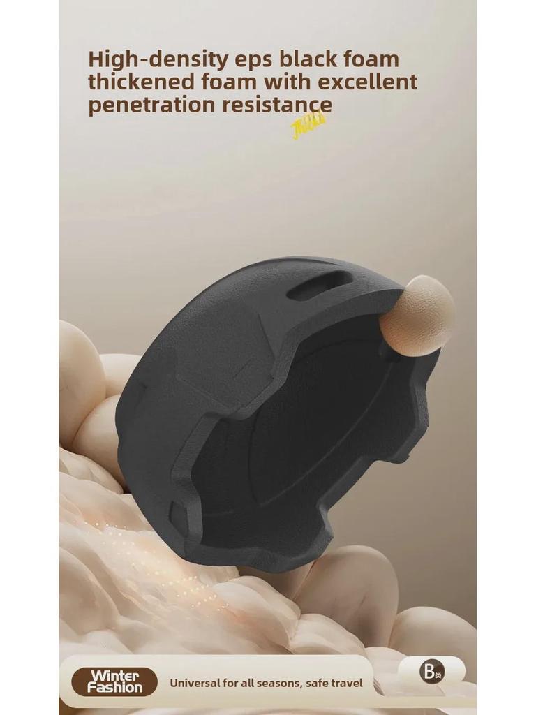 Universal Electric Vehicle Helmets for Men and Women - All-Season Safety for B-Type Battery Vehicles