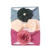 Cute Baby Headband Combination, Comfortable Soft Flower Baby Headscarf, Children's Accessories