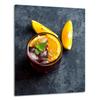 GLASS PLATE BOARD PANEL TABLETOP 40x52 FRUIT