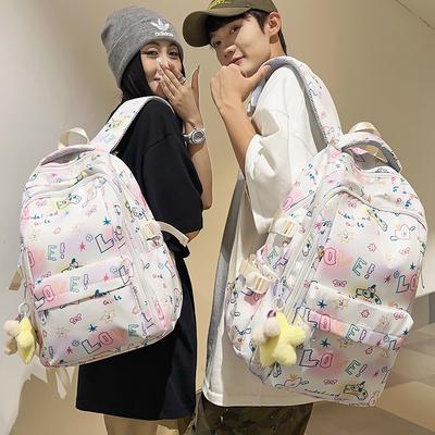 Children's Schoolbags Elementary School Students Girls' Beautiful Girl Letters Small Backpack