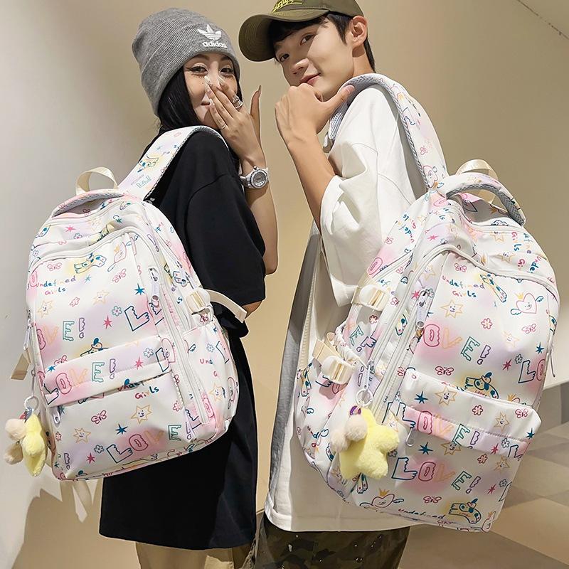 

Children s Schoolbags Elementary School Students Girls Beautiful Girl Letters Small Backpack