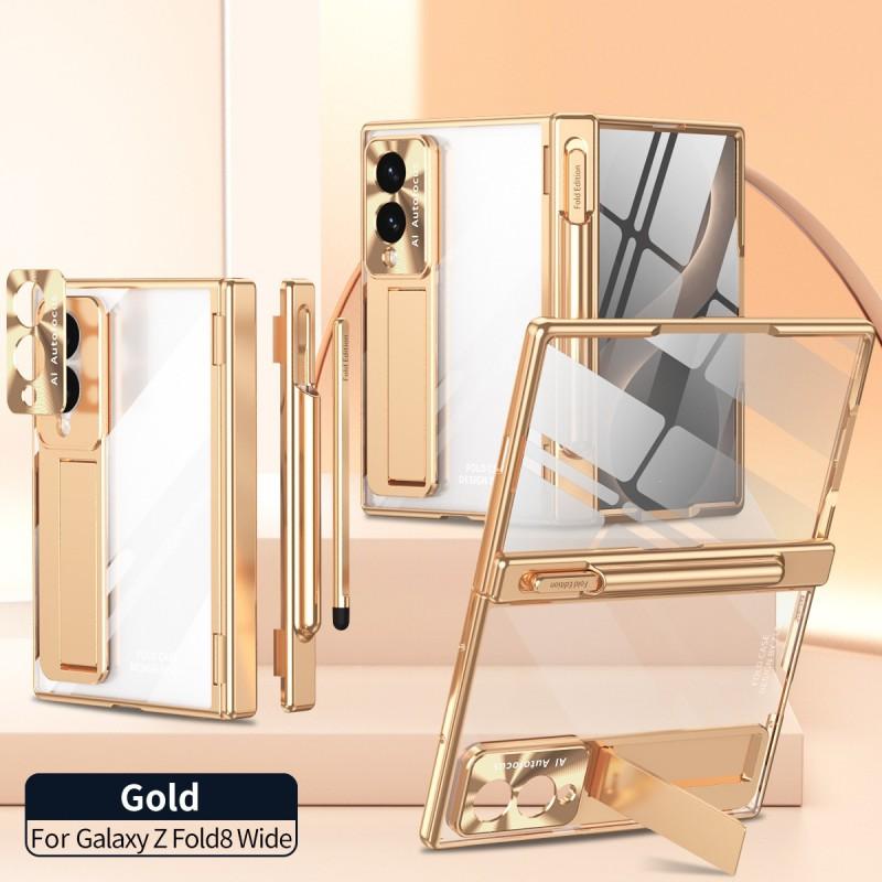 Z Fold 8 Case Ultra Magnetic Hinge Protection Electroplated Shockproof Cover Foldable Phones
