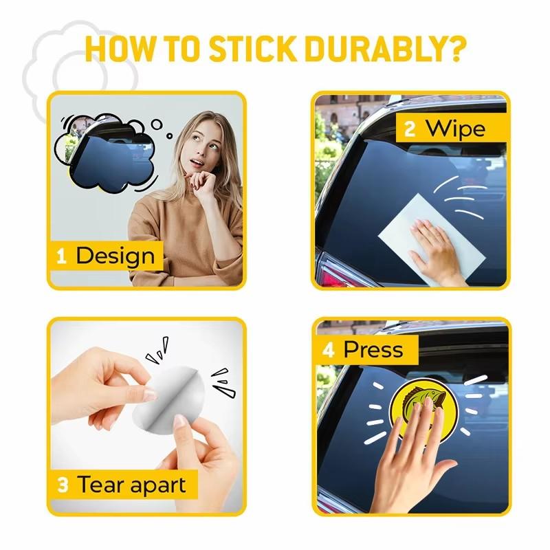 QT2099#15cm Vibrant Hummingbird Vinyl Car Decals for Windows, Bumper, Exterior Decorative Accessories, Blocking Scratches Stickers