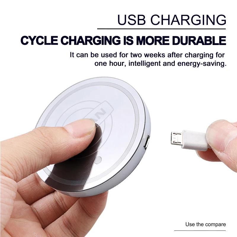 AUW3  Luminous Car Water Cup Coaster Holder 7 Colorful USB Charging Auto Led Atmosphere Light For Nissan Qashqai J10 J11 Accessories