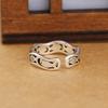 925 Sterling Silver Ring Finger Cute Fish Simple Open Ring for Woman Man Fashion Animal Fine Jewelry Circle with Box