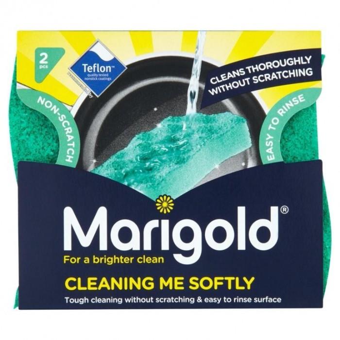 Marigold Cleaning Me Softly skursvampar (Paket om 2)