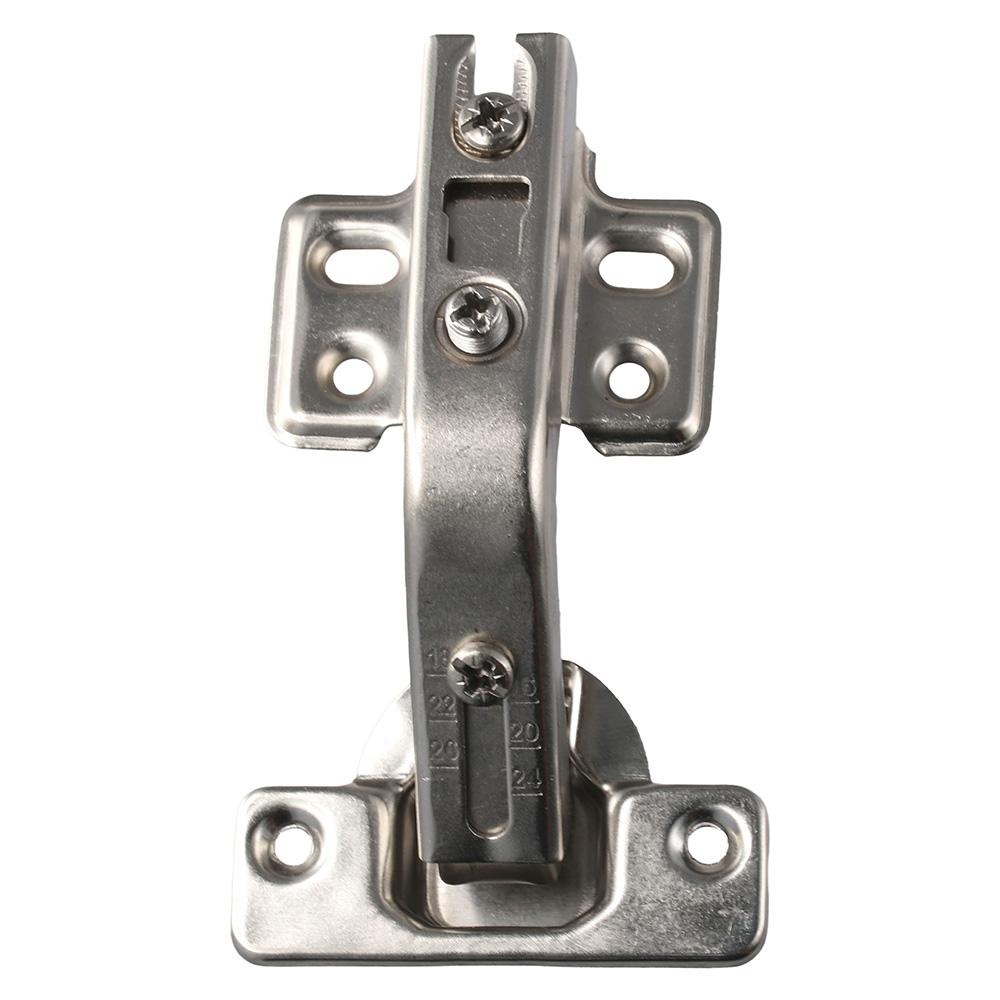 2pcs Hydraulic Cabinet Hinges Stainless Steel Cabinet Hardware Lazy Susan Hinge Cupboard