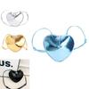 Modern Unisex Children Crossbody Bag With Breathable Pu Material And Heart Print
