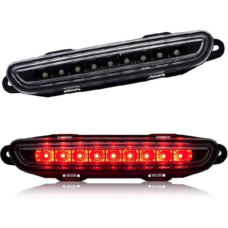 Third 3Rd Brake Light LED For 2014-2018 Chevy Silverado/GMC Sierra 1500 2500HD 3500HD, High Mount Rear Brake Lights Assembly, Waterproof Center Cab