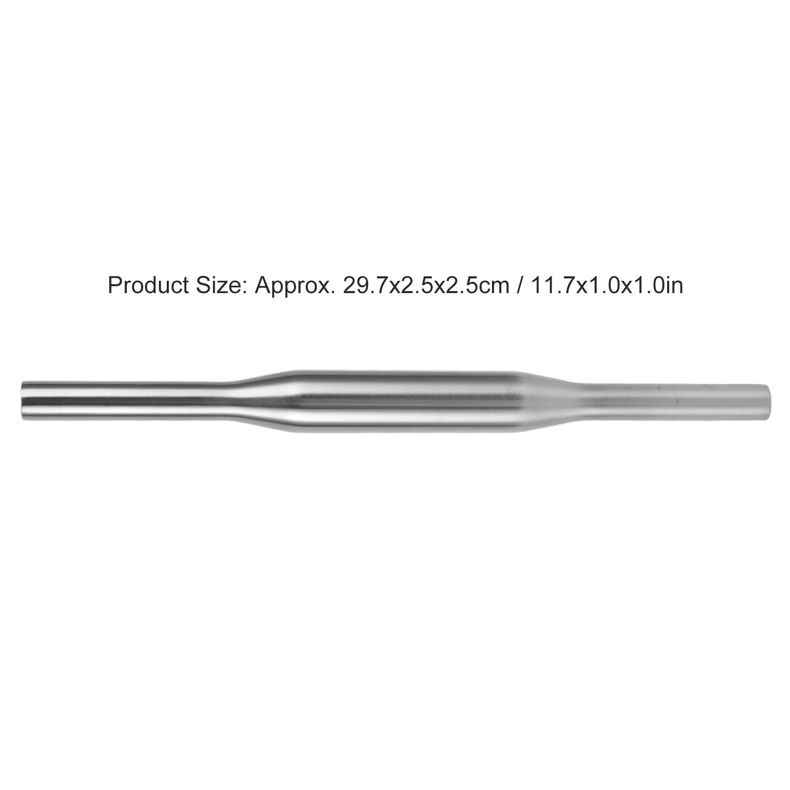 

Скалка из нержавеющей стали 304, портативный профессиональный валик для теста для пиццы для домашней кухни, длина 29.7CM